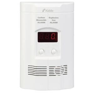 Kidde Carbon Monoxide Detector, Plug In Wall with 9-Volt Battery Backup, Digital